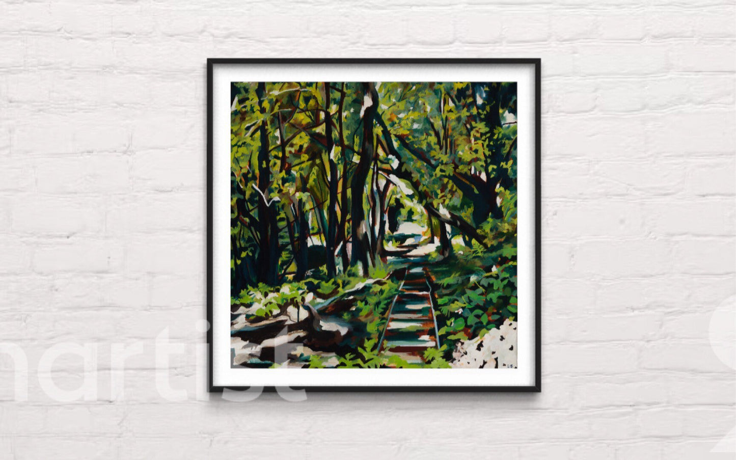 Print - Woodland, Bulkeley Hill, Cheshire