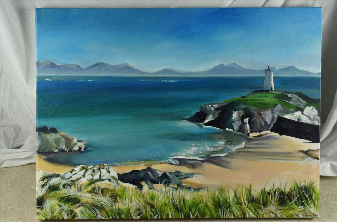 Original Painting - ‘Looking Out’, Llanddwyn Island, Anglesey