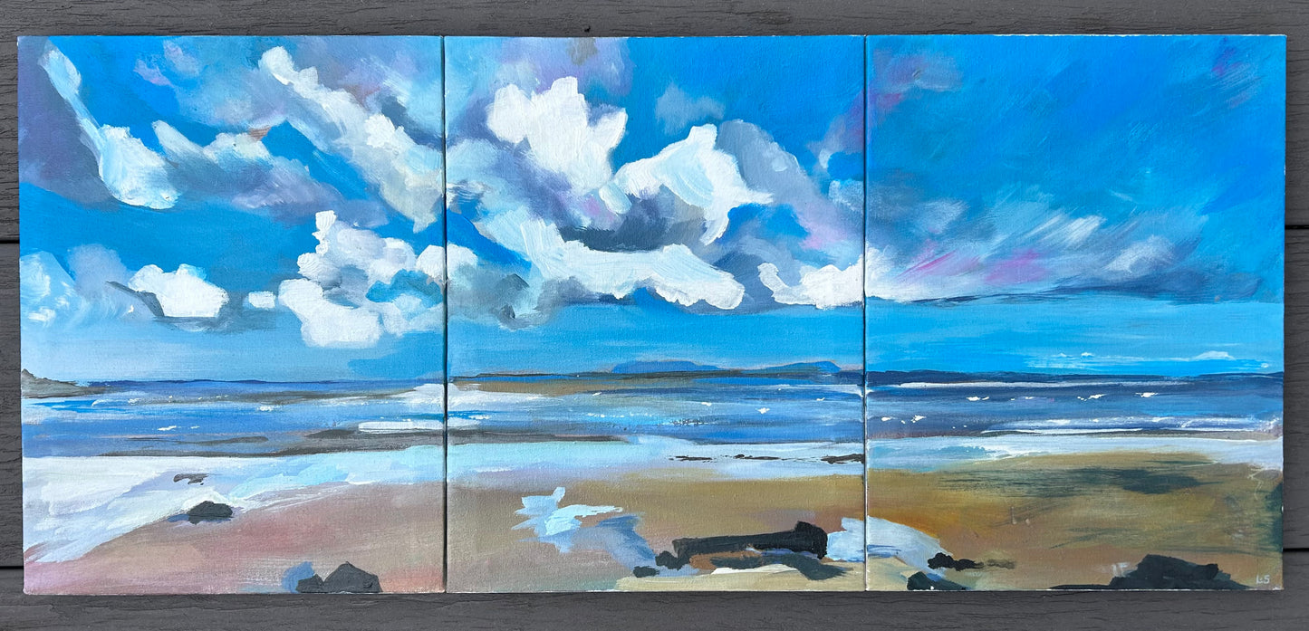 Original Painting - Coastal Cloudscape, Anglesey