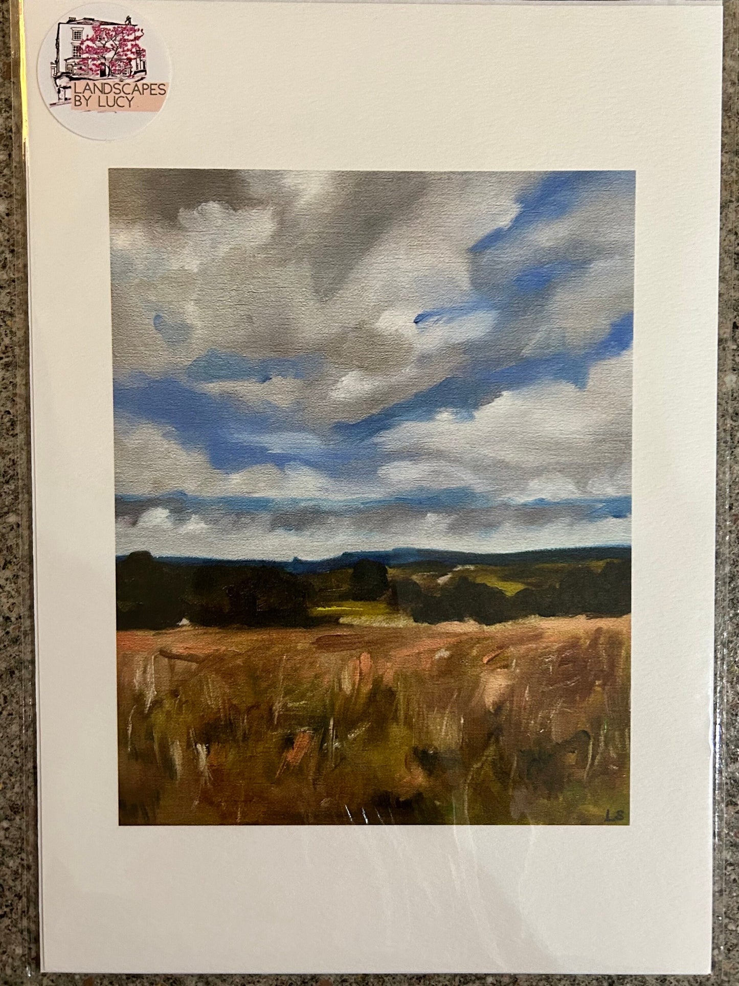 Print - Sandstone Ridge, Cheshire