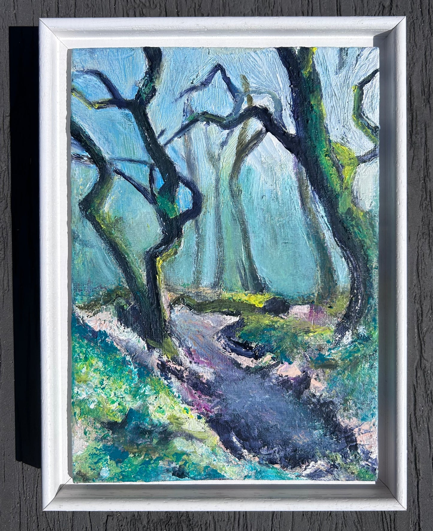 Original Painting - ‘Amongst the Trees’, Delamere Forest Series #4