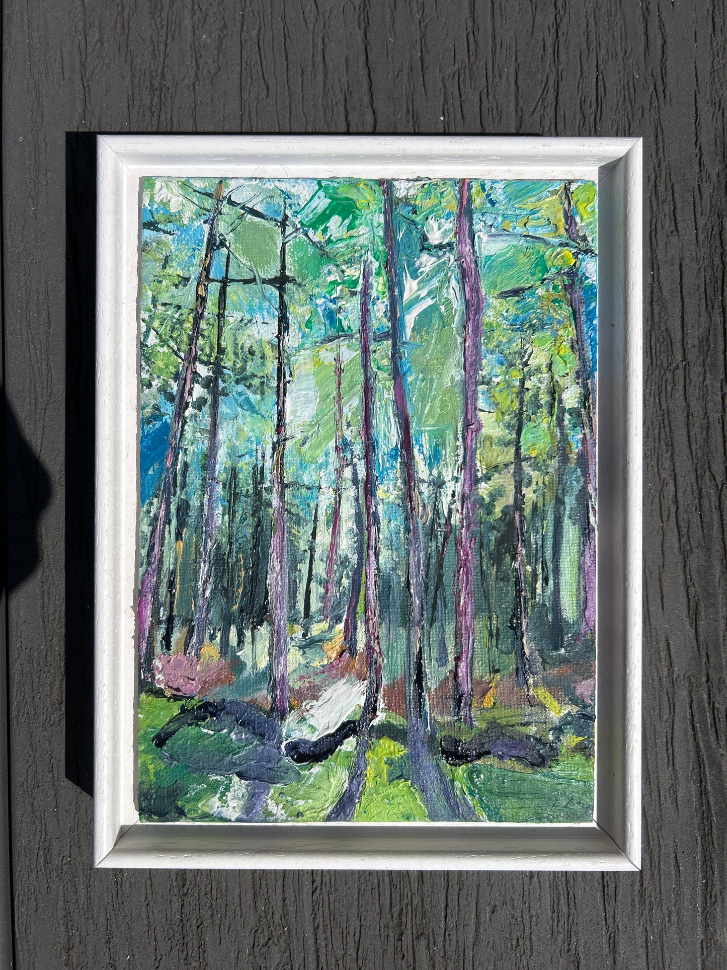 Original Painting - ‘Amongst the Trees’, Delamere Forest Series #1