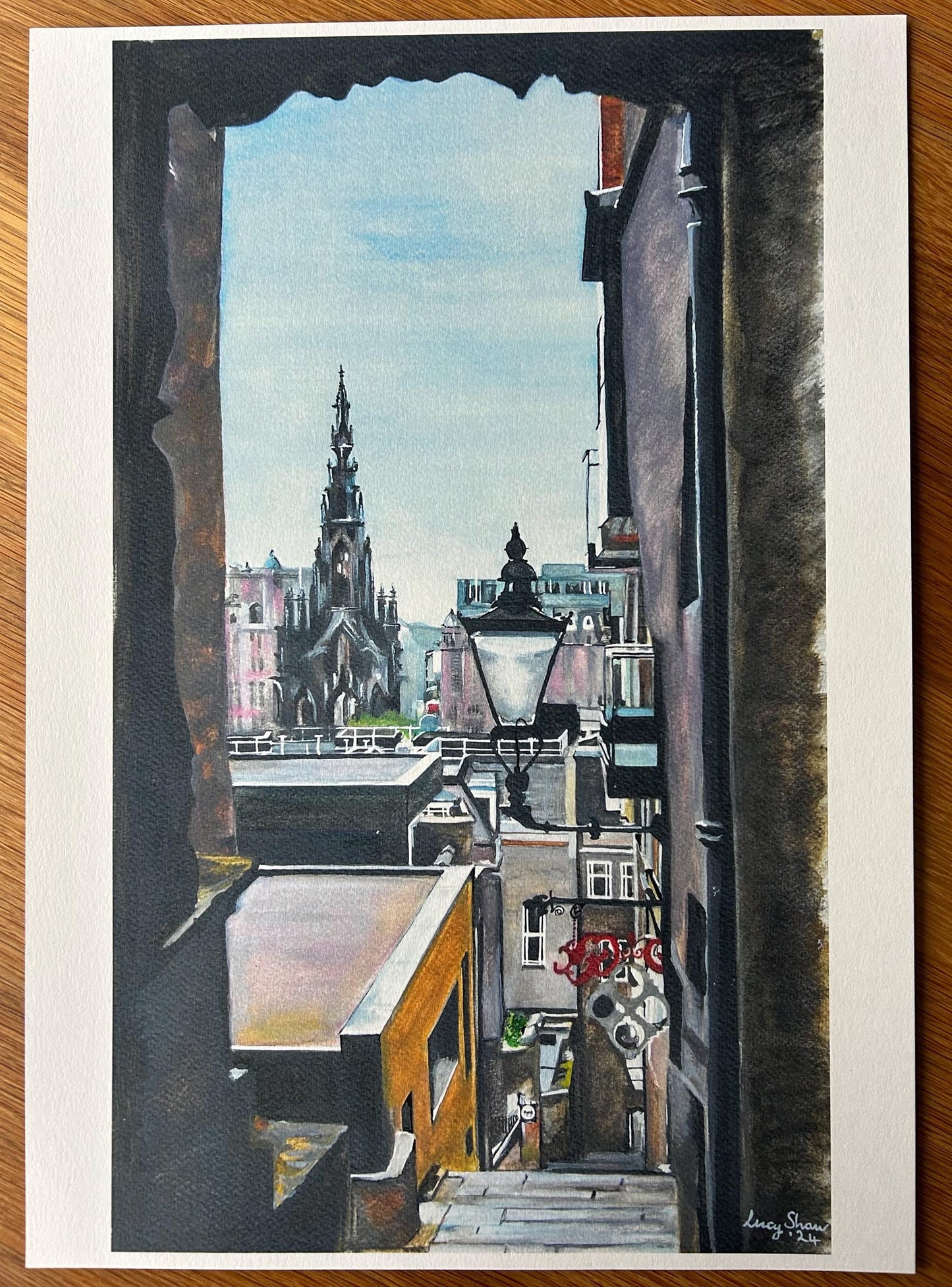 Print - Advocates Close, Edinburgh, Scotland