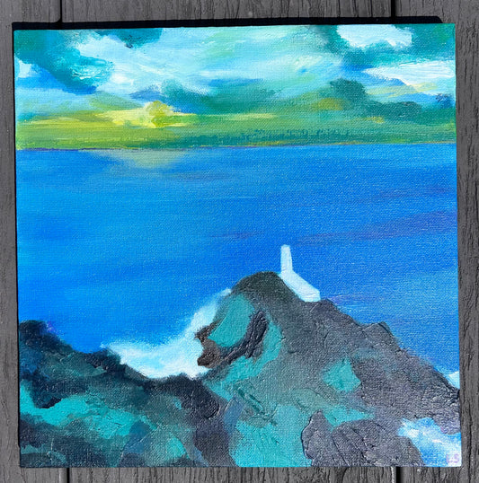 Original Painting - ‘South Stack #2’  Holy Island, Anglesey, North Wales
