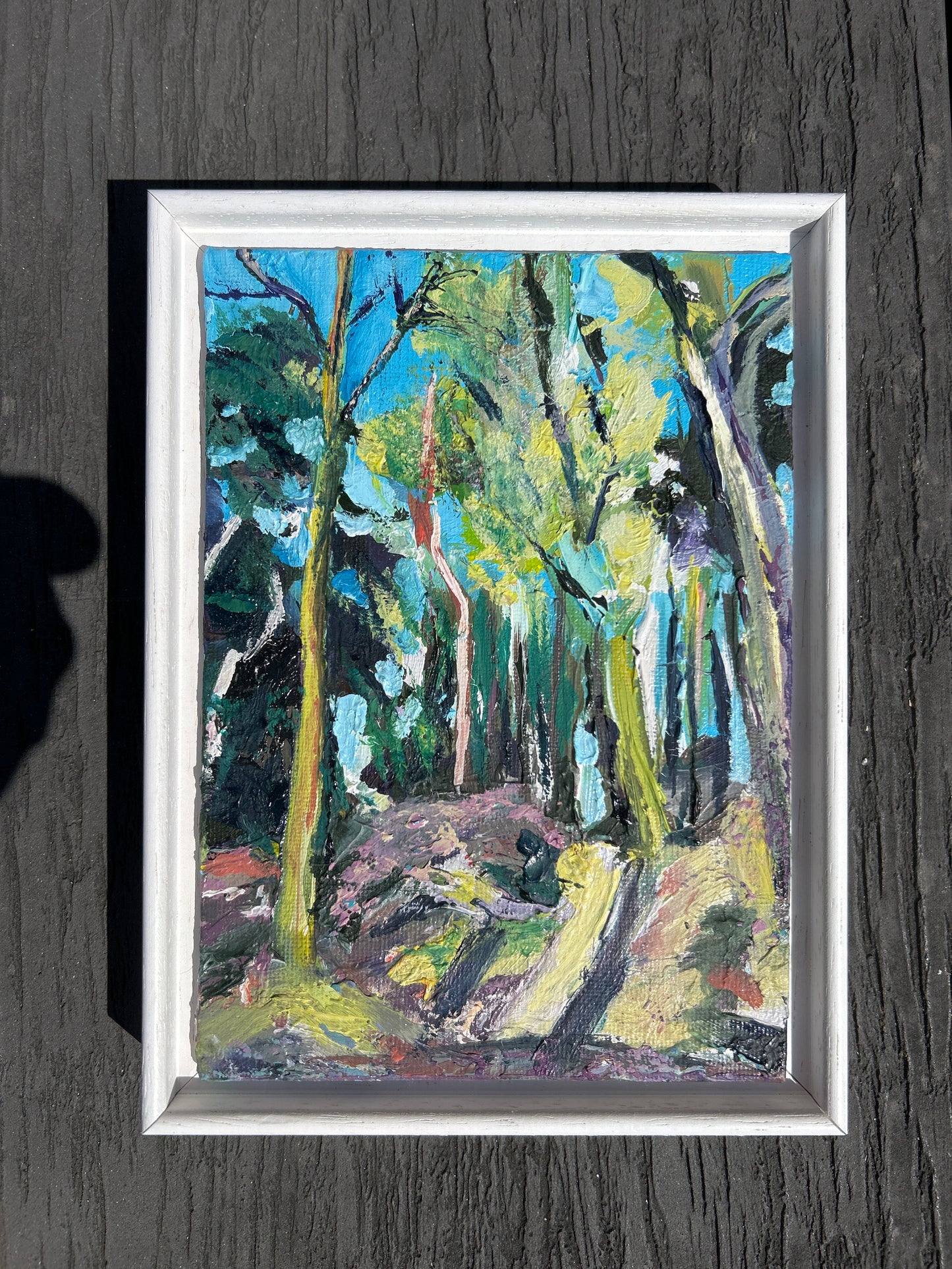 Original Painting - ‘Amongst the Trees’, Delamere Forest Series #2