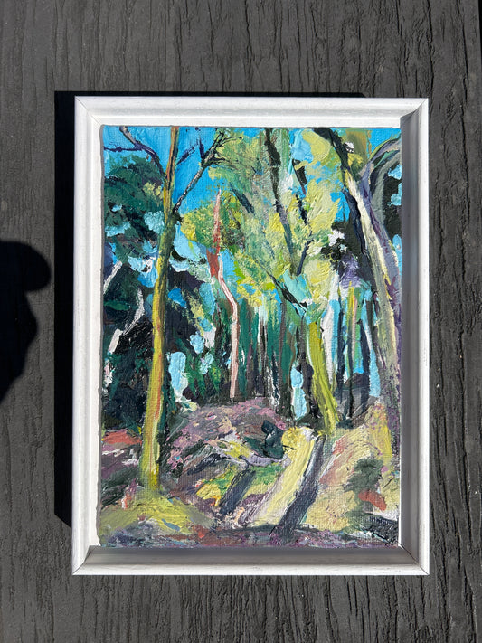Original Painting - ‘Amongst the Trees’, Delamere Forest Series #2