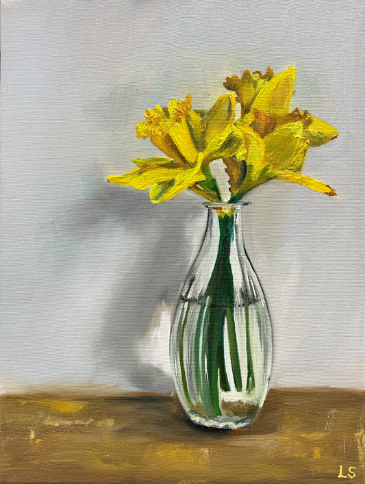Original Painting - Daffodils