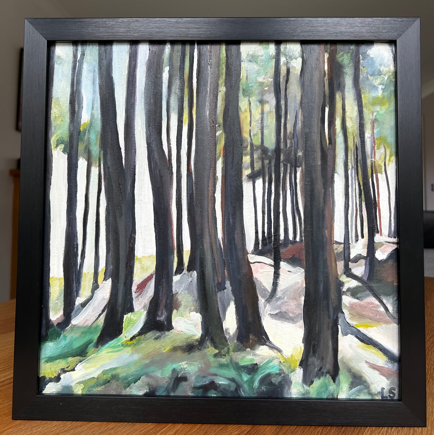 Original Painting - Newborough Forest, Anglesey, North Wales
