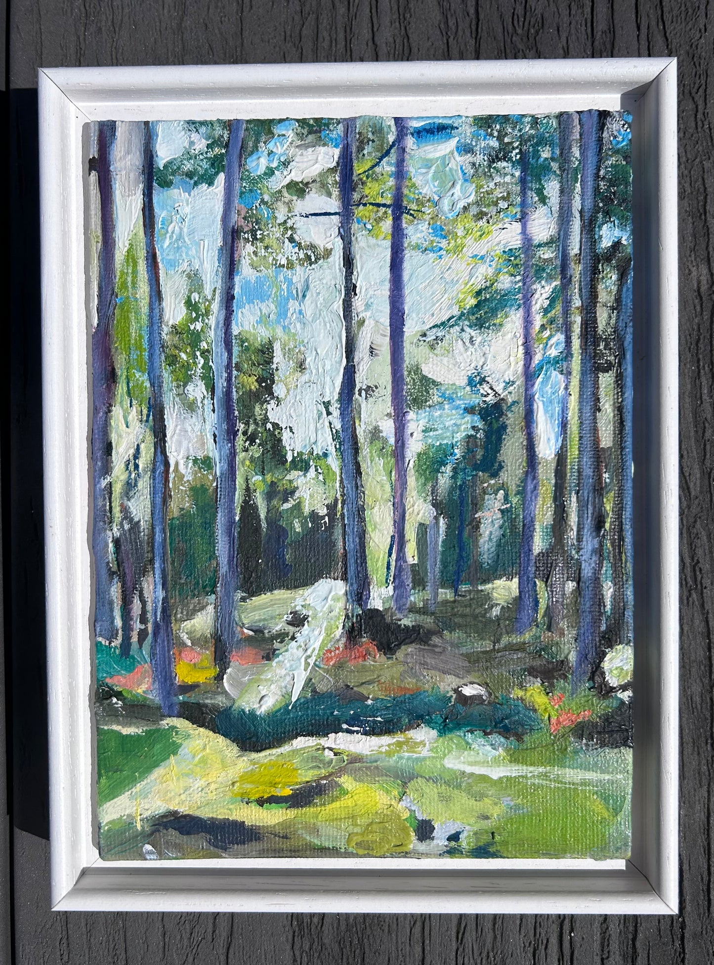 Original Painting - ‘Amongst the Trees’, Delamere Forest Series #6