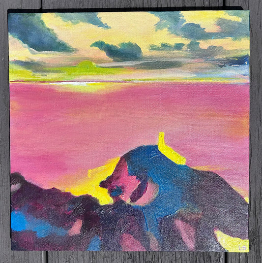 Original Painting - ‘South Stack #3’  Holy Island, Anglesey, North Wales