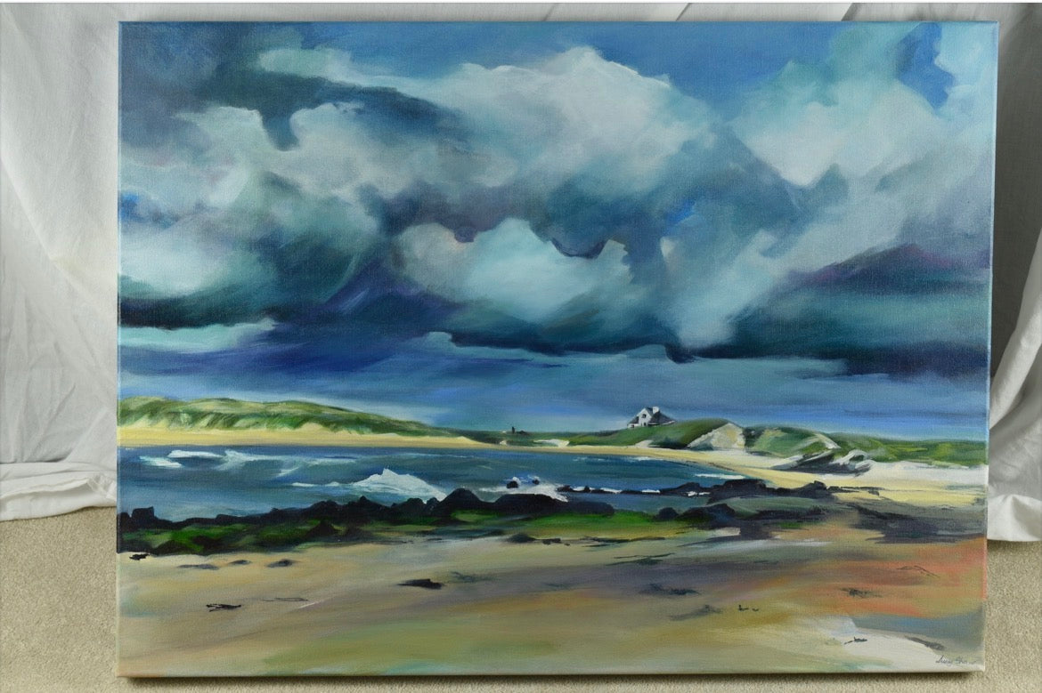 Original Painting - ‘Stormy Sky’, Rhosneigr, Anglesey