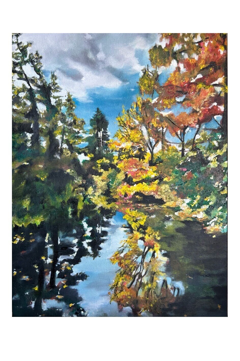 Original Painting - Autumn Colours, Chester Zoo