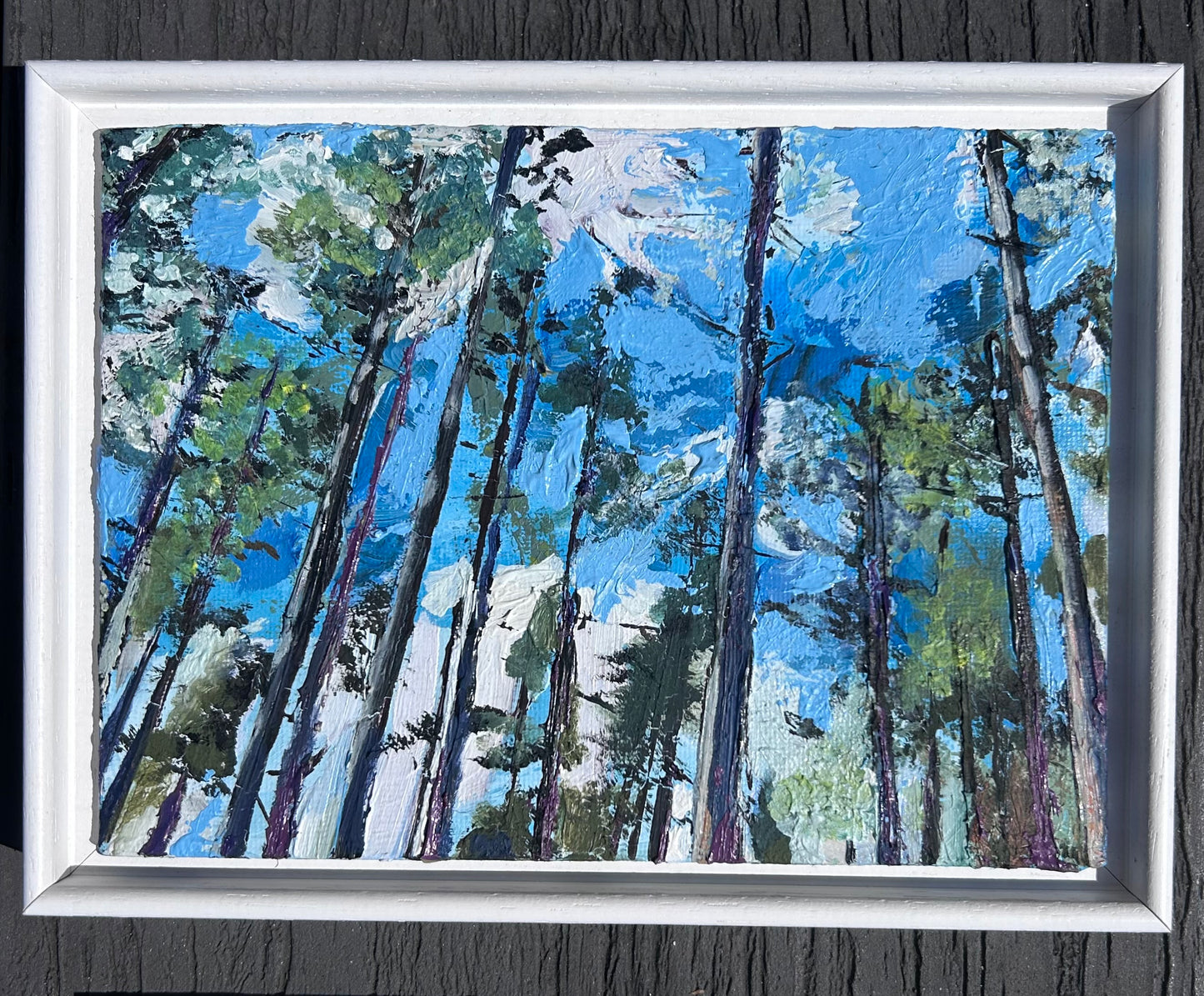 Original Painting - ‘Amongst the Trees’, Delamere Forest Series #3