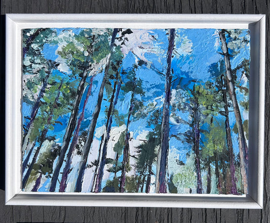 Original Painting - ‘Amongst the Trees’, Delamere Forest Series #3
