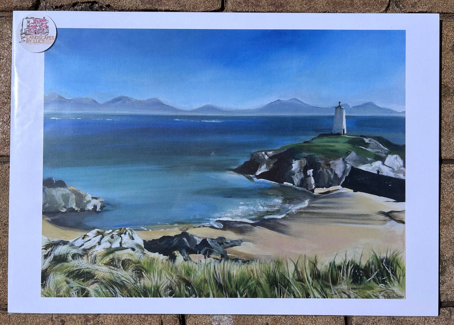 Print - ‘Looking Out’, Llanddwyn Island, Anglesey, North Wales