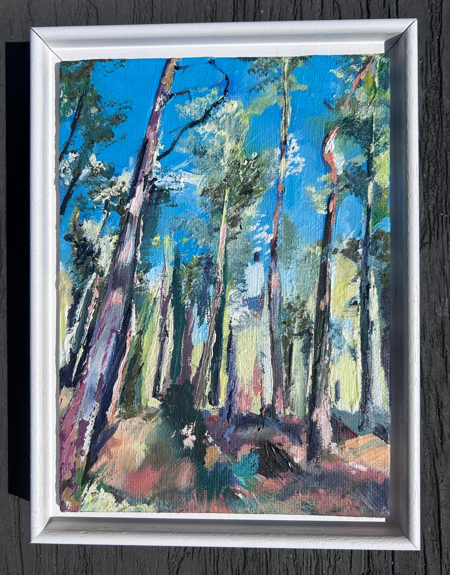 Original Painting - ‘Amongst the Trees’, Delamere Forest Series #5