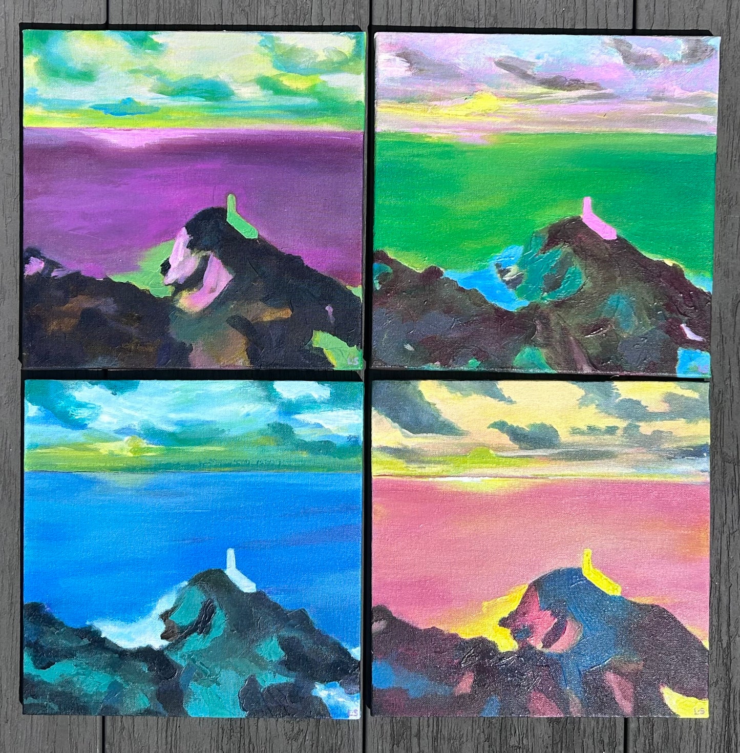 Original Painting - ‘South Stack #1’  Holy Island, Anglesey, North Wales