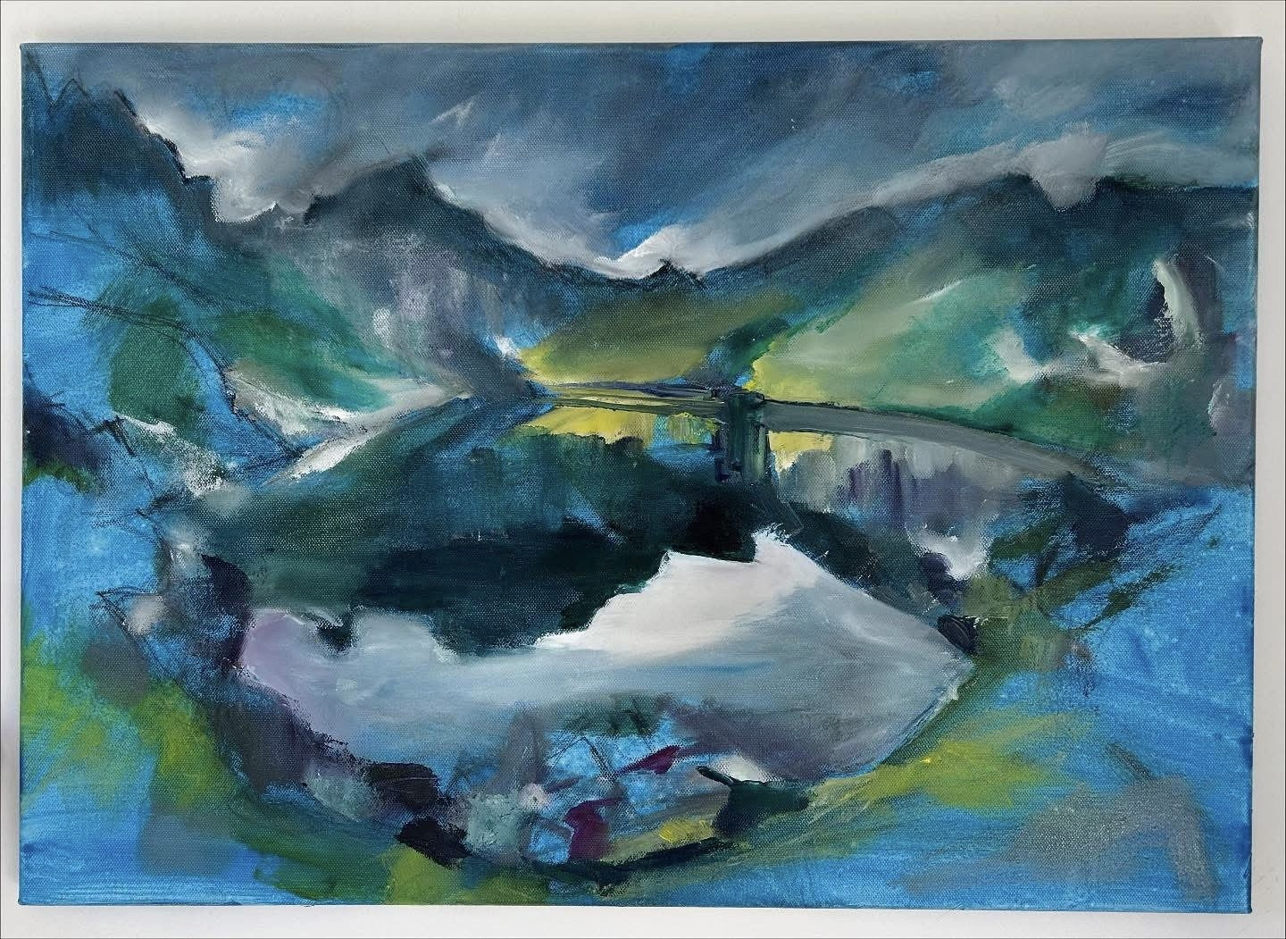 Original Painting - Llyn Cau, Cadair Idris, Snowdonia