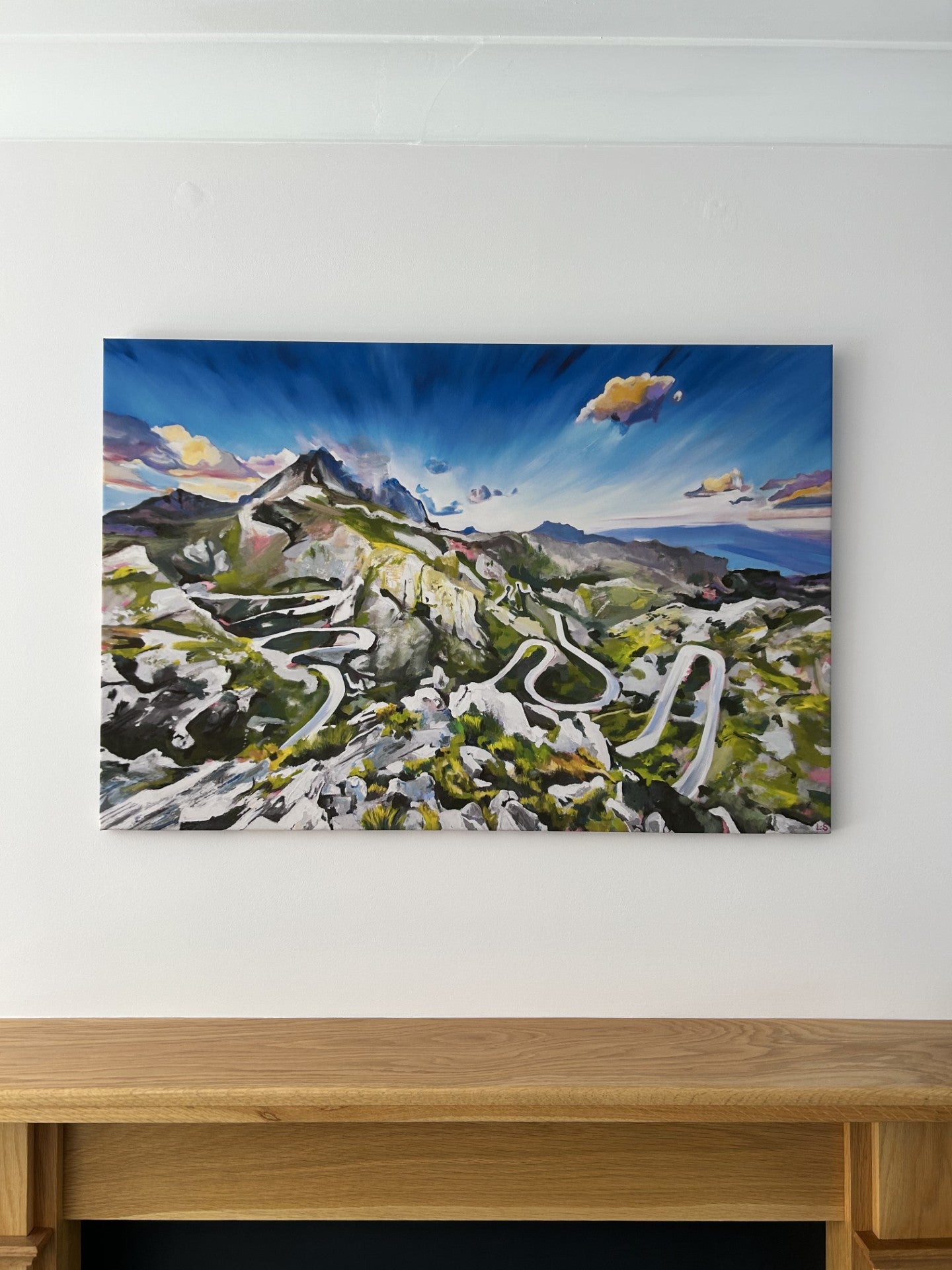 Canvas Print - Sa Calobra, Coll del Reis, Mallorca