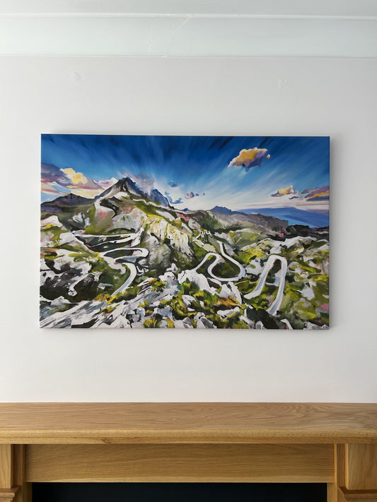 Canvas Print - Sa Calobra, Coll del Reis, Mallorca