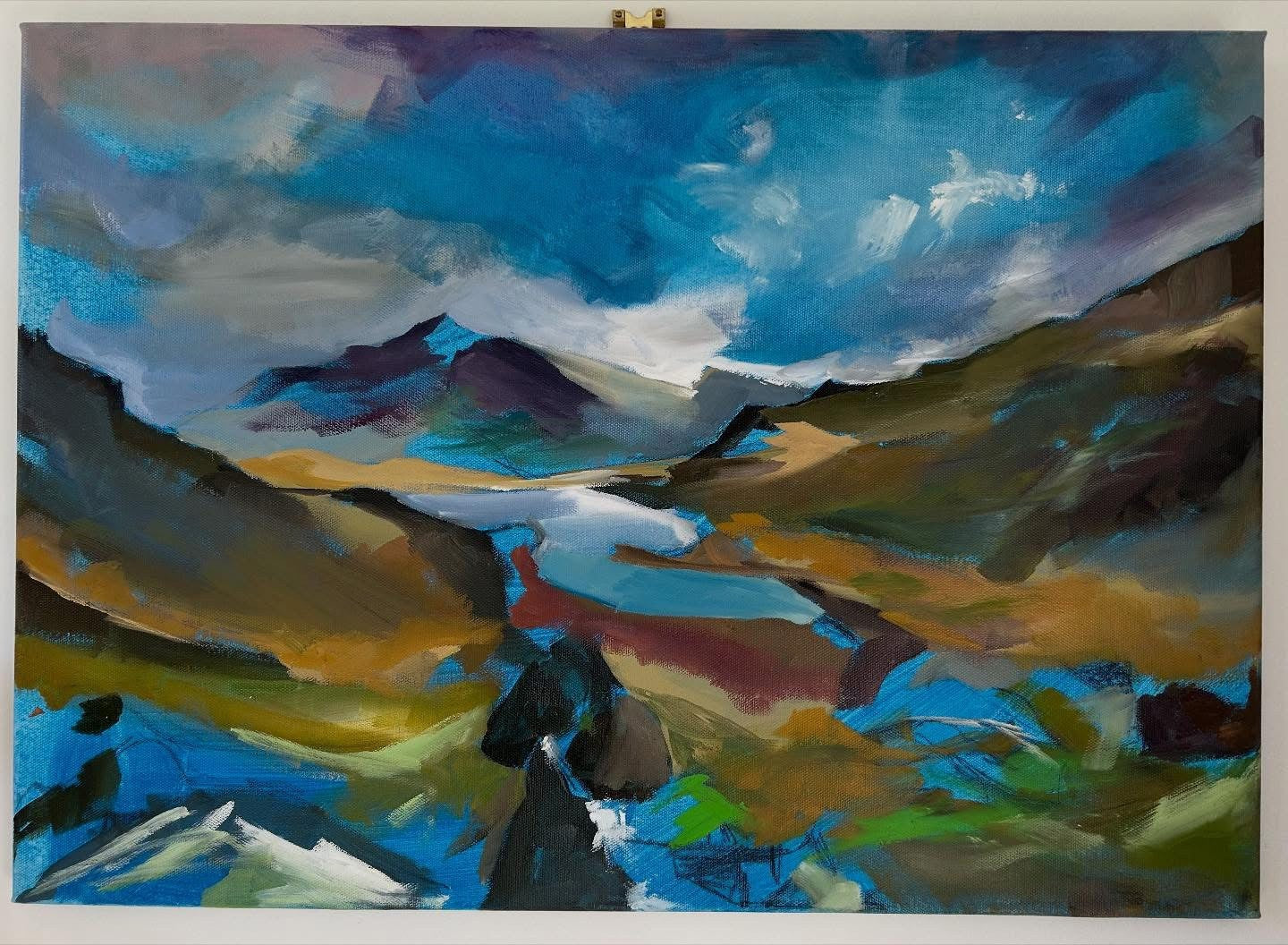 Original Painting - Tryfan, Snowdonia, North Wales