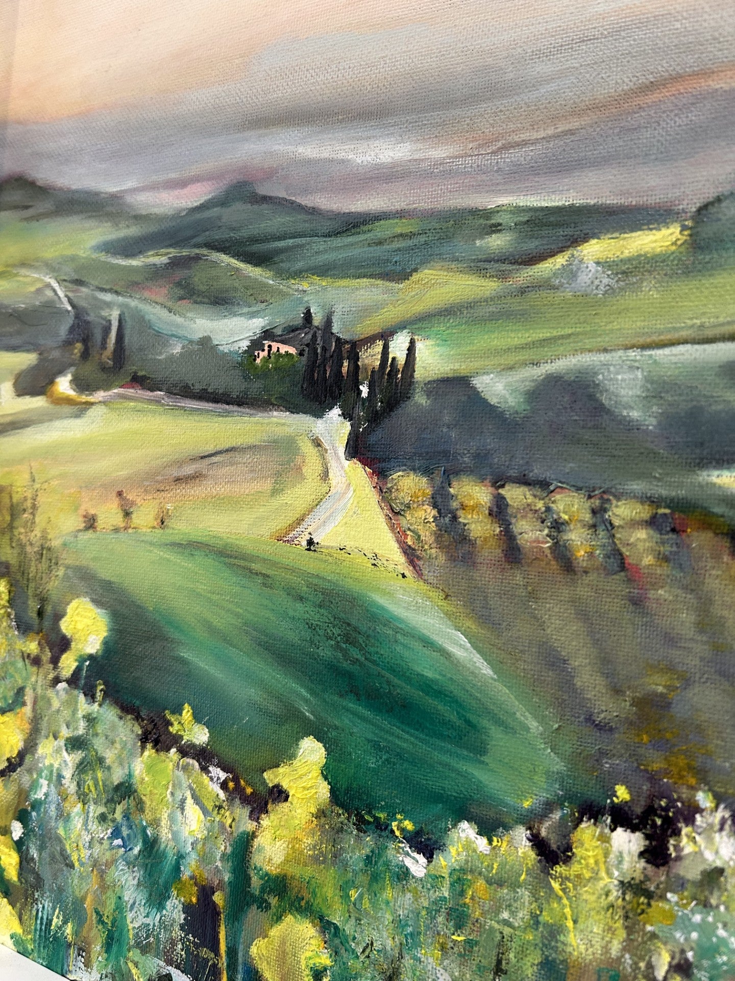 Original Painting - Tuscan Vista
