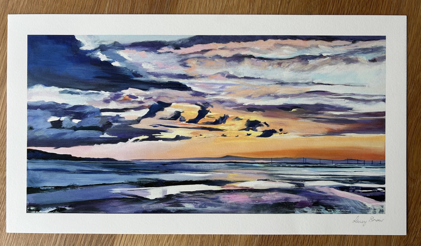 Print - West Kirby Sunset, Wirral Peninsula