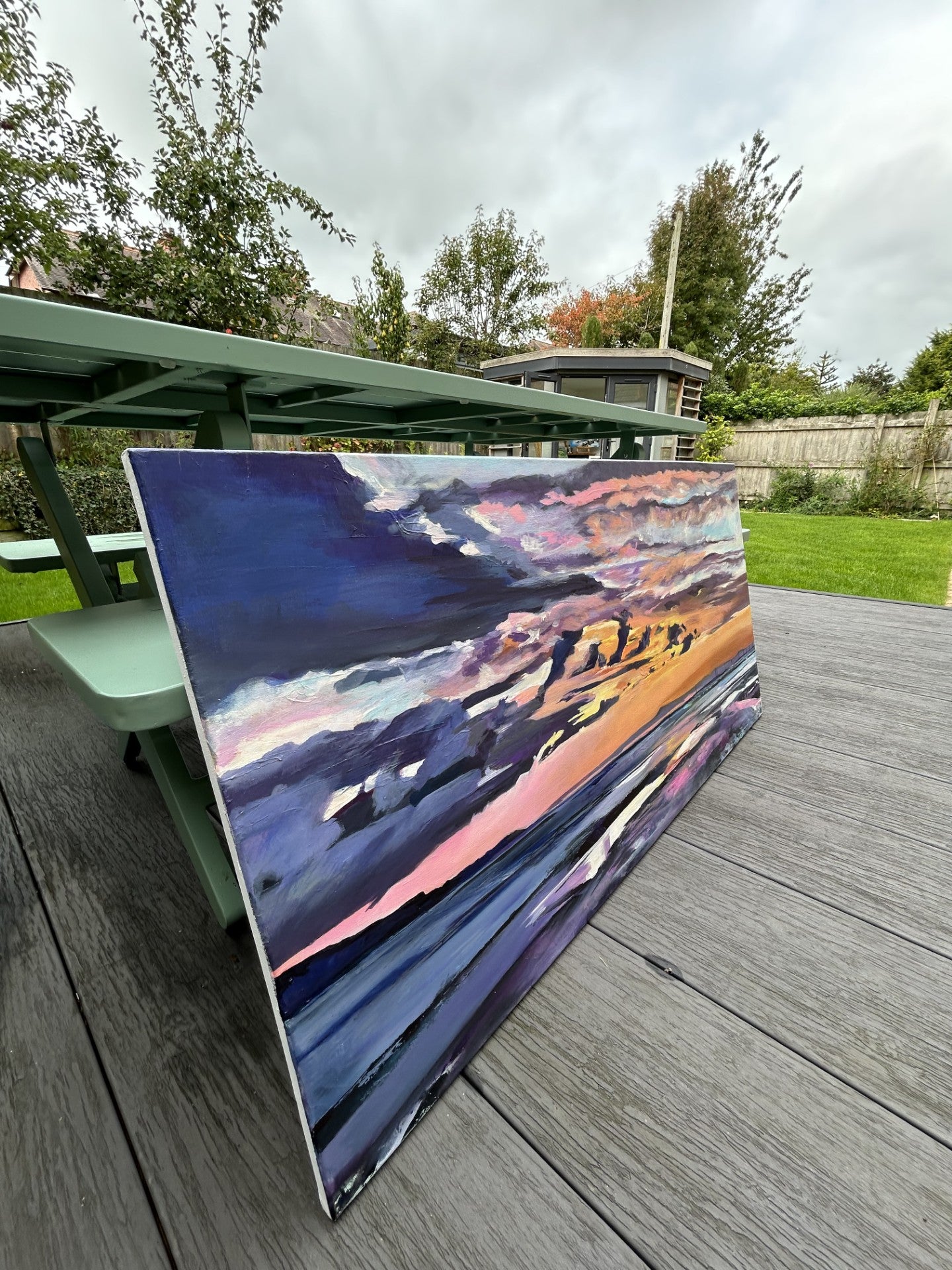 Original Painting - West Kirby Sunset