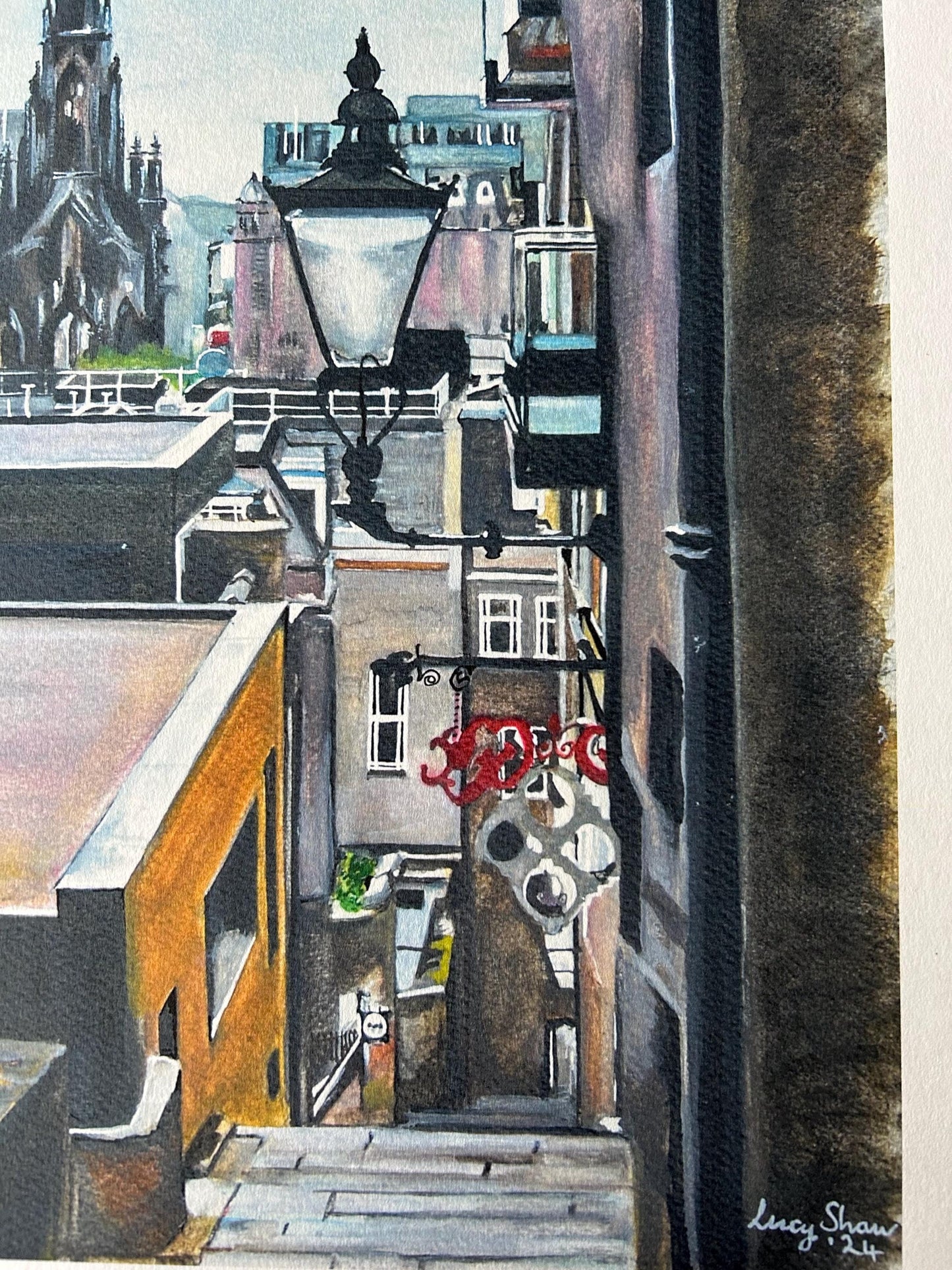 Print - Advocates Close, Edinburgh, Scotland