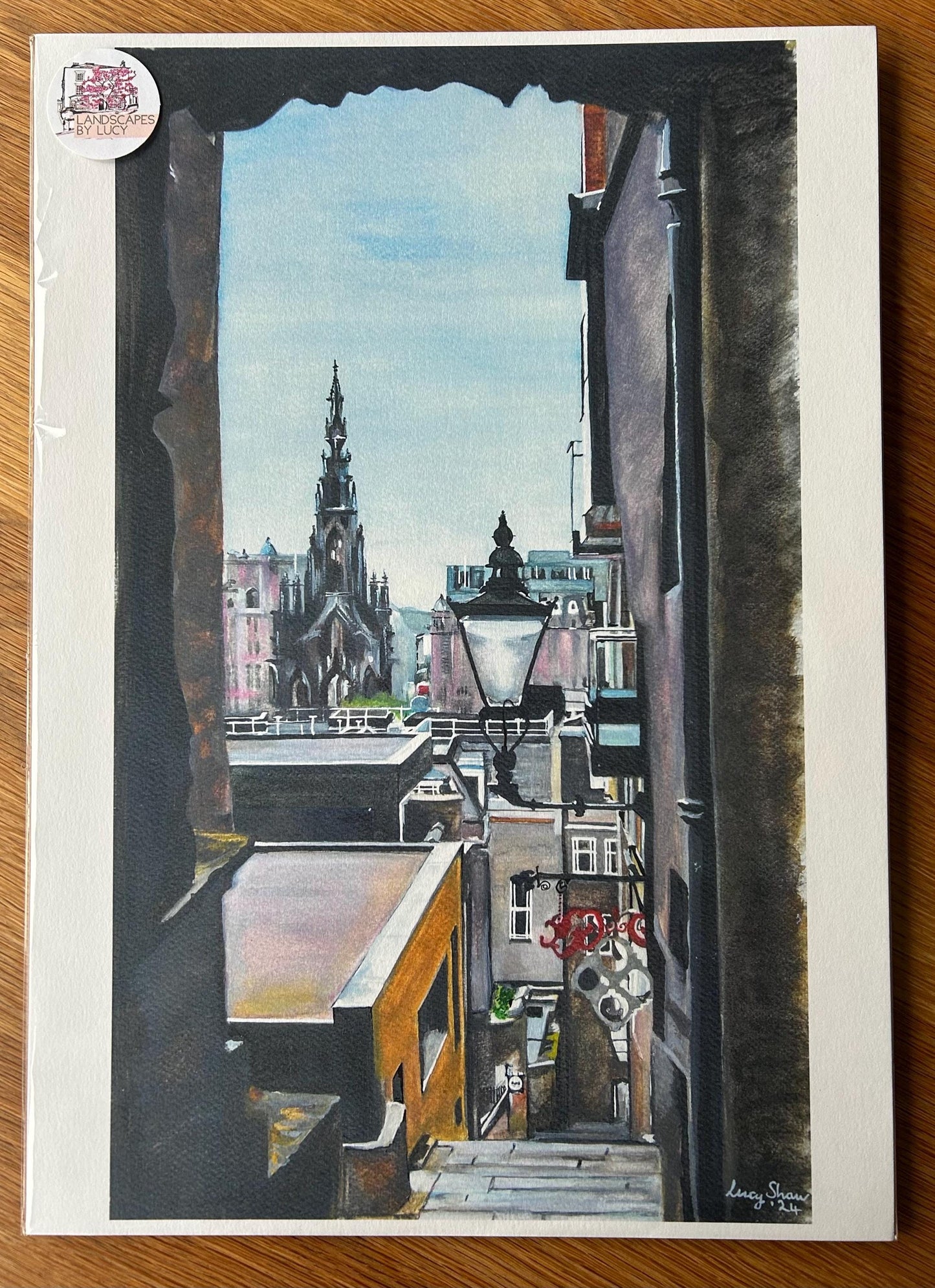 Print - Advocates Close, Edinburgh, Scotland